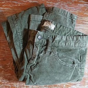 Free People High Waisted Skinny Corduroy Pants